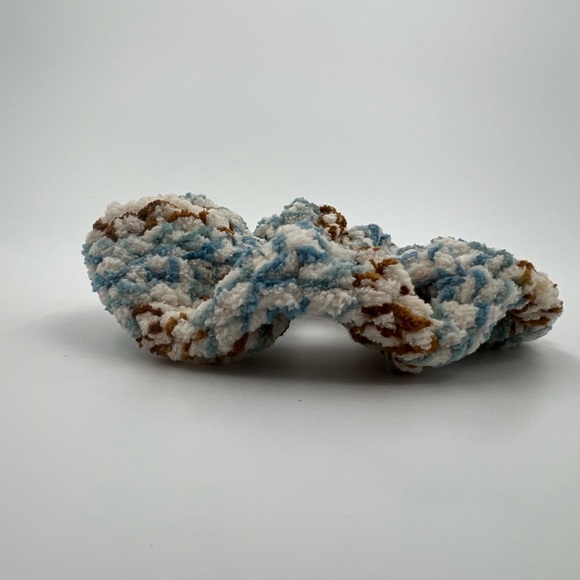 Wholesale 10 Oversized Scrunchies Hair Ties Crochet Handmade Mystery Colors - Picture 2 of 16